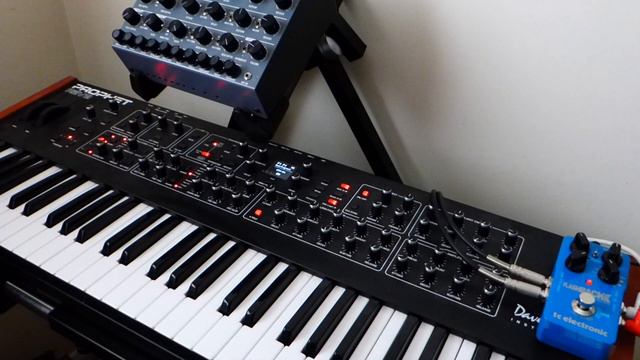 DSI Prophet Rev 2 & TC Electronic Flashback 2 смотреть онлайн