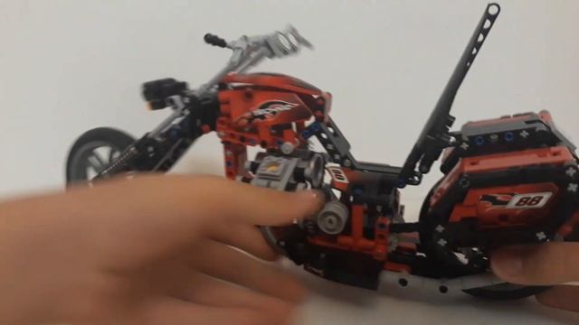 Чоппер из лего техник/Lego technic chopper смотреть онлайн