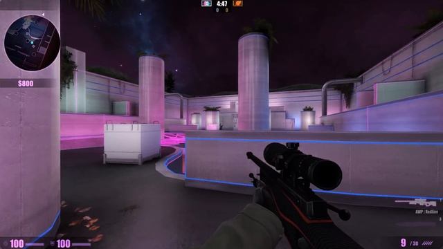 SEMCHENKO VS FLACKJK НА НЕОНОВОЙ КАРТЕ | ДУЭЛЬ НА AWP В CS:GO смотреть онлайн