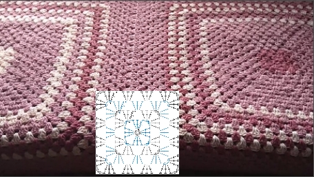 Плед крючком из больших квадратов.mp4 смотреть онлайн