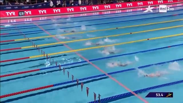 Женщины - 100 м На спине. Финал. Чемпионат Европы по плаванию. Глазго смотреть онлайн
