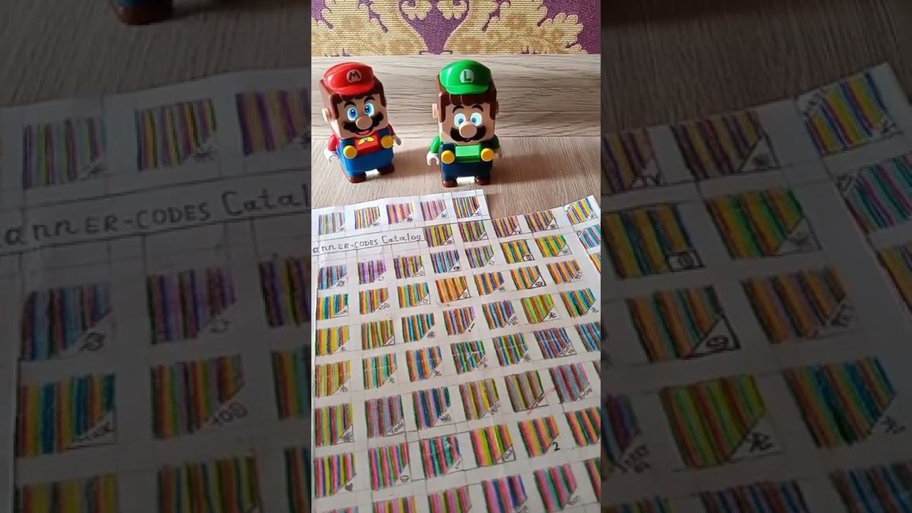 Every new barcodes from Lego Peach Sets in my catalog check by Mario & Luigi. Vertical version 500s! смотреть онлайн