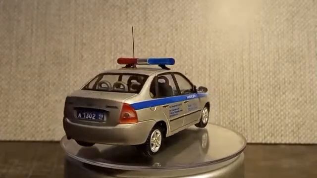 Лада "Калина" (милиция г. Пермь), масштаб 1:43 смотреть онлайн