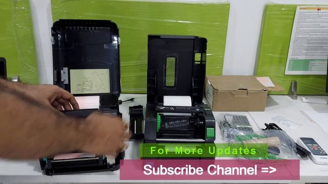 TSC TTP 244 PRO BARCODE PRINTER Installation- Online Munim Jewellery Billing Software (Hindi) смотреть онлайн
