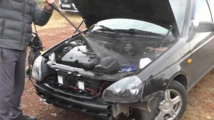 ПОСТАВИЛ ФАРЫ С ЧЕРНЫМИ МАСКАМИ / LADA PRIORA ТЮ3