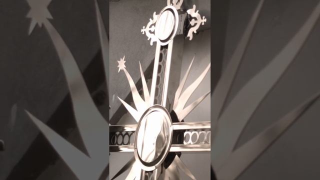 Установка креста на купол храма. смотреть онлайн