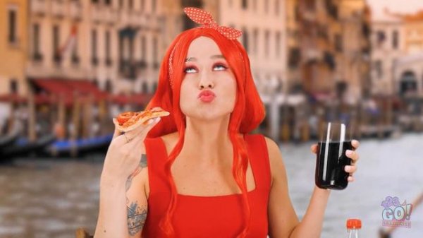 PINK VS BLACK FOOD BATTLE 🩷Eating Only One Color Food For 24 Hours🖤MUKBANG by 123 GO!