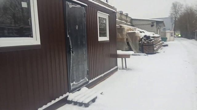 Бытовка (офис) 2,4 на 6 метров. Усиленный пол. Утепление 100мм смотреть онлайн