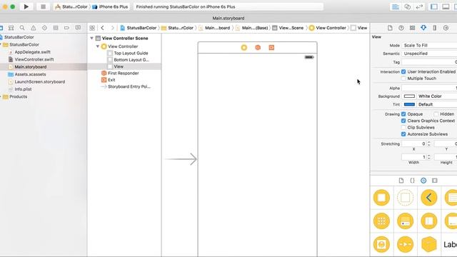 Swift 4 How change color UIStatusBarStyle(как изменить цвет статус бара) смотреть онлайн