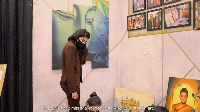 Shikha's Art Institute | Sketching Classes | Portrait Work смотреть онлайн