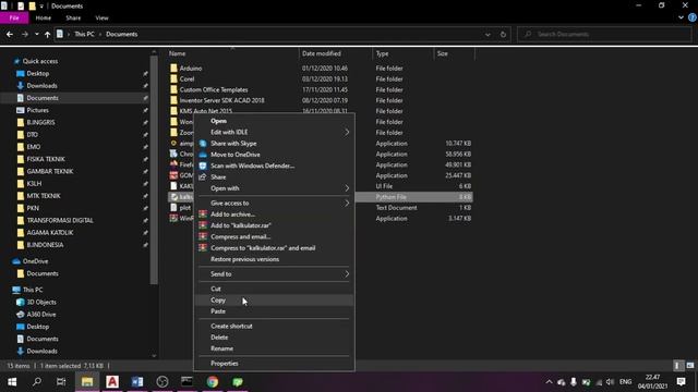 Program PyQt5 "Kalkulator Pinjaman" смотреть онлайн