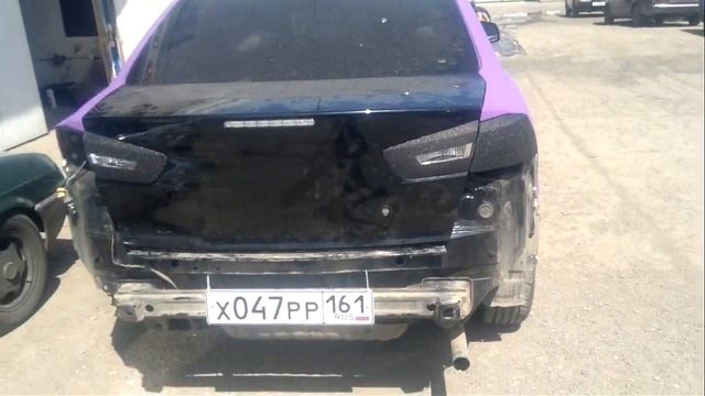 Оклейка 10 Лансера (2 этап) смотреть онлайн
