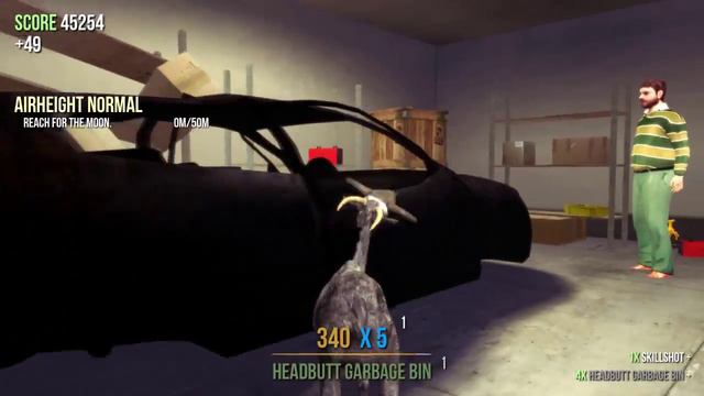 Let's Bäh Goat Simulator #02 - Unfähigkeit des Todes смотреть онлайн