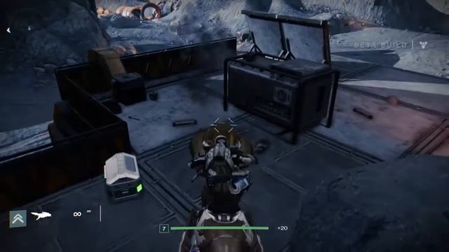 Destiny Beta - The Dark Beyond - Moon gameplay смотреть онлайн