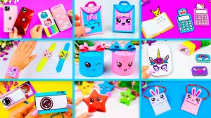 9 Идей простых поделок из бумаги своими руками Diy канцелярия и лайфхаки для школы