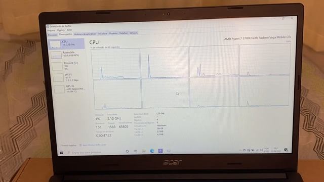 ACER ASPIRE 3 COM AMD RYZEN 7 3700U - É BOM? [UNBOXING E ANÁLISE] смотреть онлайн