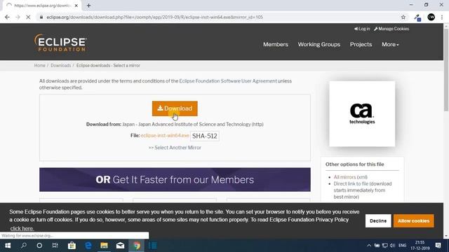 How to Setup Eclipse IDE for Java Development on Windows 10 смотреть онлайн