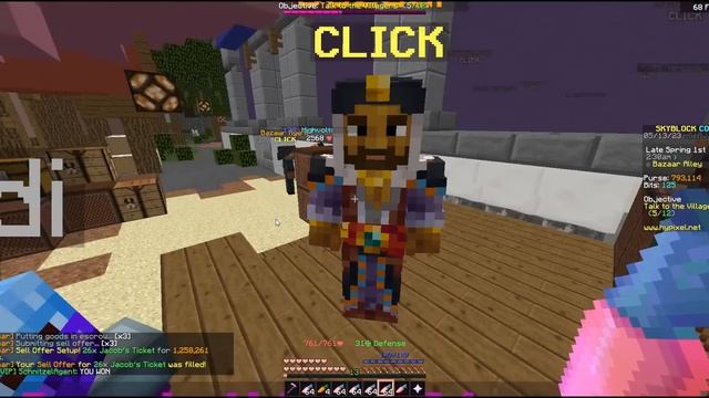 Mega Coop Garden from NOTHING to a HYPERION!! -- Hypixel Skyblock смотреть онлайн