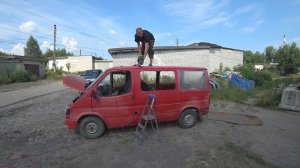 ФОРД ТРАНЗИТ. ПИКАП ИЗ МИКРОАВТОБУСА