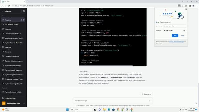 Scraping dynamic website CSS with python смотреть онлайн