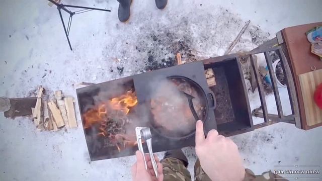 ЖАРКОЕ ИЗ БОБРА В КАЗАНЕ. "Дикая Кухня" смотреть онлайн