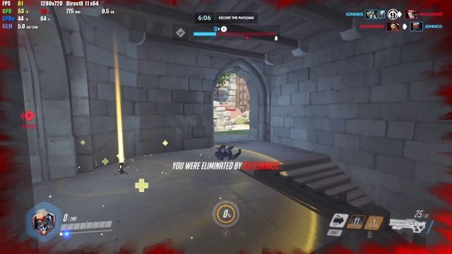 Overwatch on AMD Radeon HD 5670 512mb смотреть онлайн