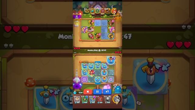 Max Talents Bruiser first Gameplay | Not a fair match | PVP Rush Royale смотреть онлайн