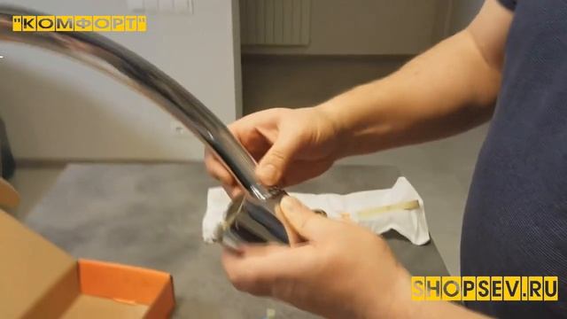 ремонт однорычажного смесителя для кухки смотреть онлайн