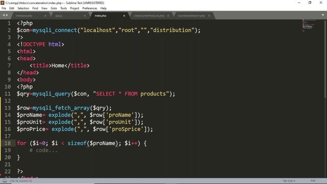 28. How to read concatenated strings in PHP, very simple and easy way to use Explode function in PH смотреть онлайн