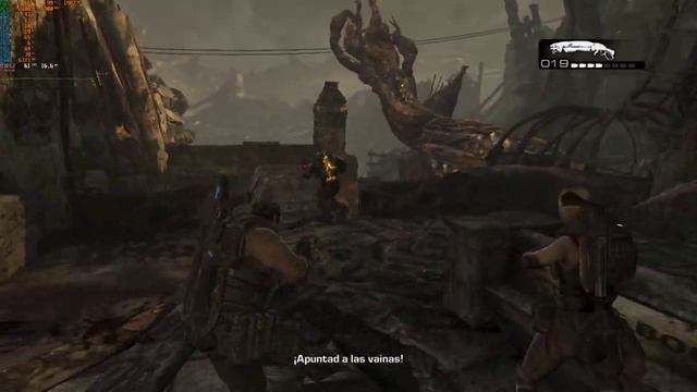 XENIA CANARY Gears of War 3| UNLOCK FPS, DEFAULT RESOLUTION. смотреть онлайн