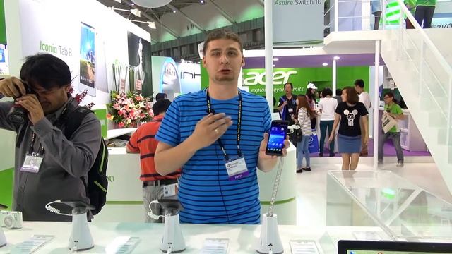Computex 2014: Acer Liquid L700 - смартфон-долгожитель на 3 SIMки смотреть онлайн