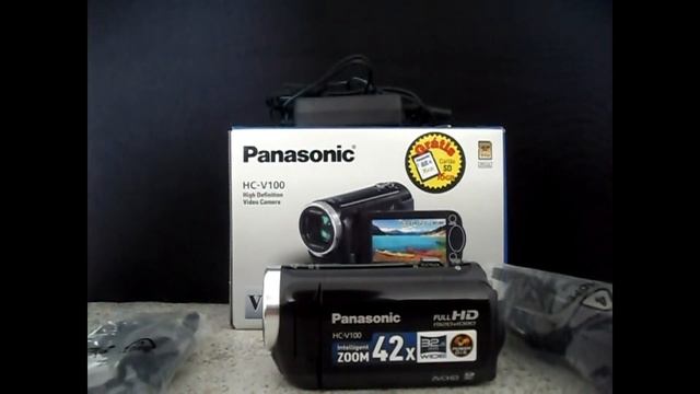 Review Panasonic HC-V100 смотреть онлайн
