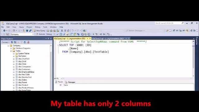 MSSQL Fix Error There are fewer columns in the INSERT statement than values specified in the VA смотреть онлайн