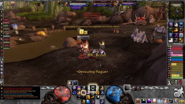 World of Warcraft - WOD Patch 6.0.3 - Shadow Priest PVP "Deepwind Gorge" смотреть онлайн