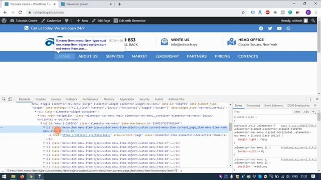 How to add borders between menu items in Elementor page builder смотреть онлайн