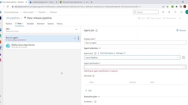 DevOps | Azure | App Service | .NET 6 | Release Pipeline for .NET Core 6 Web API смотреть онлайн