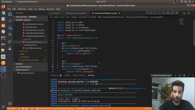 Quarkus #6: Segurança com Keycloak смотреть онлайн