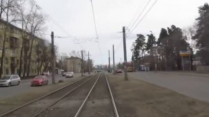 Ангарск. Трамвайный маршрут № 11.
