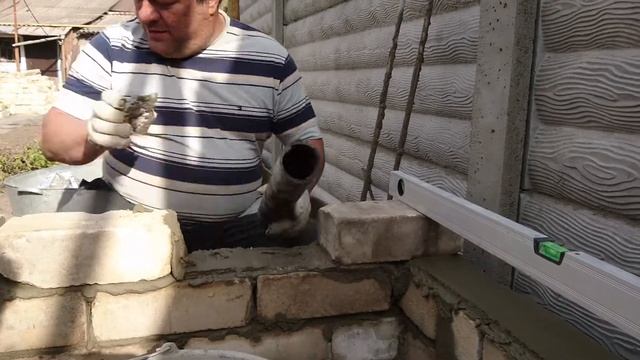 Мангал, кирпичная кладка / Barbecue, Brickwork