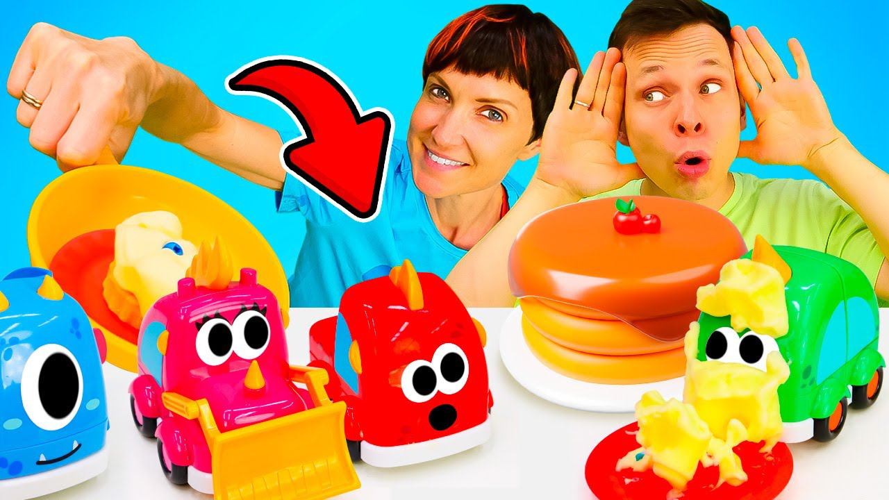 Кафе на дереве – Панкейки для машинок Мокас – Игры для детей с Машей Капуки Кануки смотреть онлайн