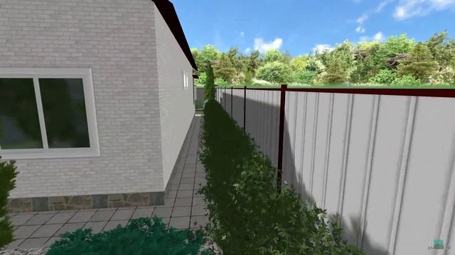 Ландшафтный дизайн небольшого участка с большим бассейном смотреть онлайн