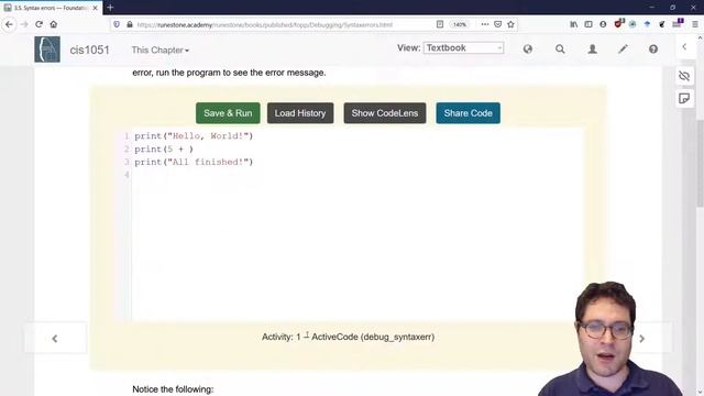 Syntax Errors смотреть онлайн