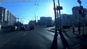 Завершение манёвра или проезд на красный?
