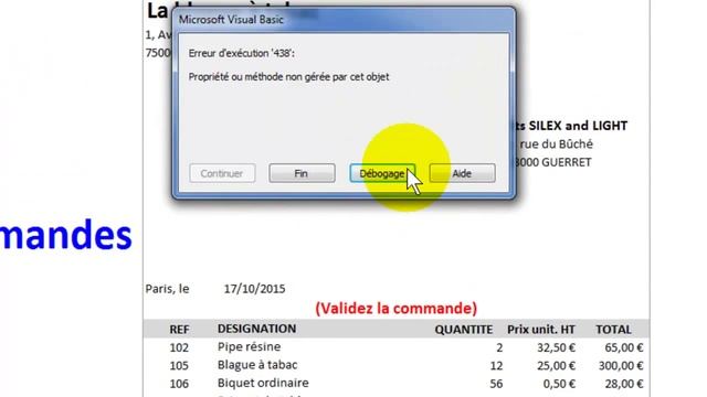 Excel-VBA: Editeur de Bons de Commandes смотреть онлайн