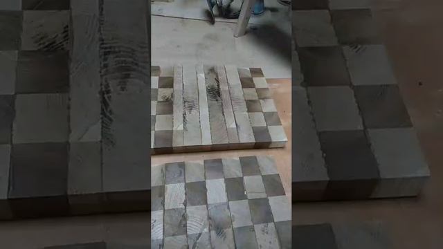 Изготовление разделочной доски поэтапно