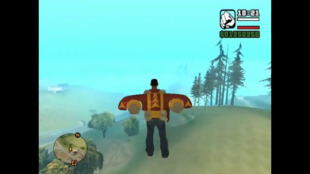 GTA SAN ANDREAS - JETPACK смотреть онлайн