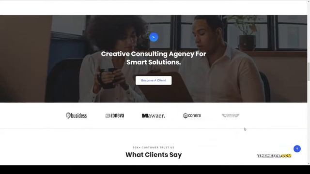 Comen Multi-purpose Business WordPress Theme modern bootstrap Erika смотреть онлайн