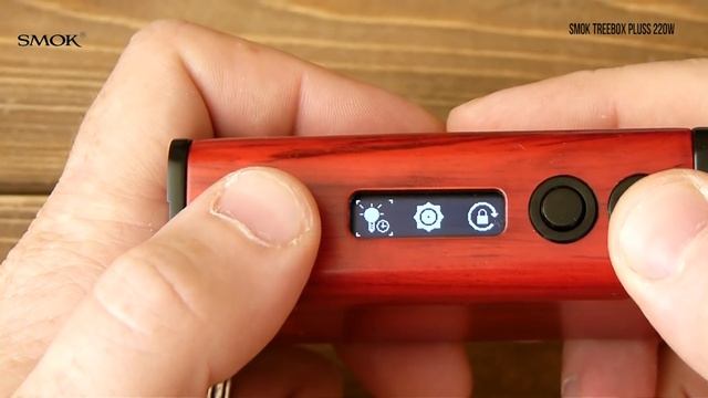 SMOK Treebox Plus. Деревянный бокс. смотреть онлайн