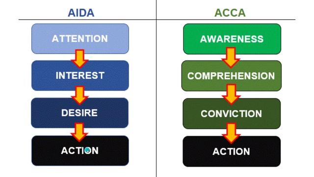AIDA / DAGMAR / ACCA Model. смотреть онлайн