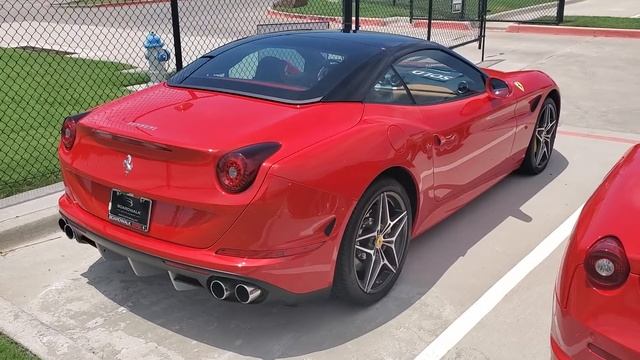 2017 Ferrari California T Rossa Corsa Beige 2 tone смотреть онлайн